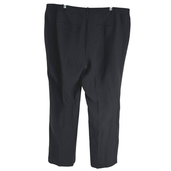 Talbots Pants 18W Black Solid Polyester Formal Office Career NWT PT-2617 - Picture 4 of 9